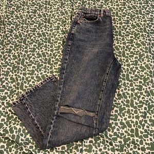 COPY - Garage distressed vintage straight jeans